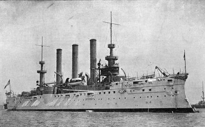 The U.S Battleship Brooklyn, which Brought Lord Pauncefote